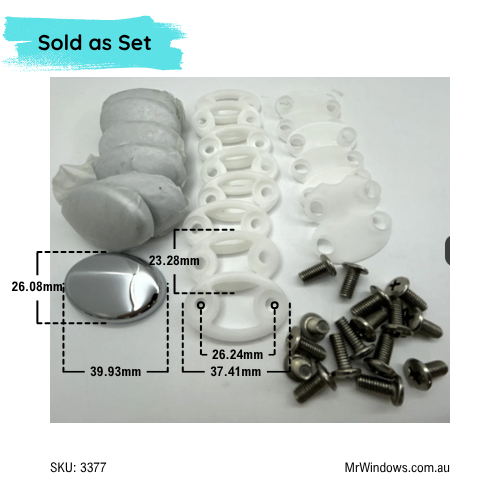 Marbletrend Carra - Double roller SET