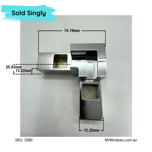 Cornerstake - suits Dias shower - SE79 series