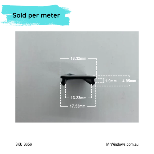 G James 130 series PVC internal trim@1000mm