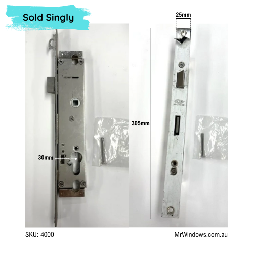 DS2800 Lift To Lock 30mm B/S Lockbody
