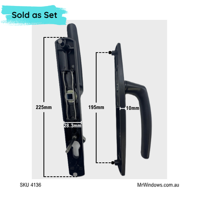 Handle - furniture set only - replaces Bradnams Signature series - DS1604 "Swan"