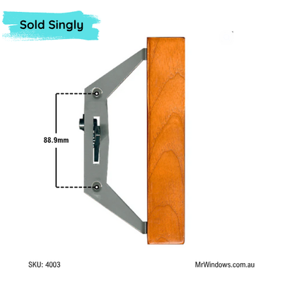 Sliding patio door lock latch replacement Stegbar and Trimview