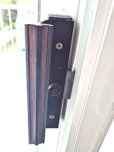 Sliding door lock - suits G James Apartment Doors - Black
