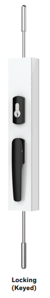 DS1250 MKII Twin Point Bi-fold Lock Complete Set -