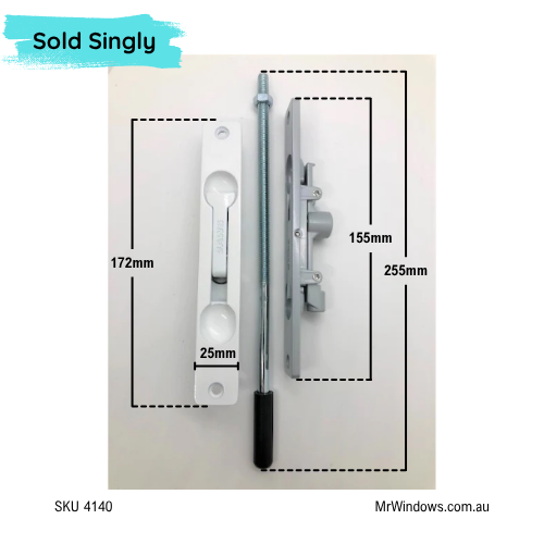 Flushbolt - AWS surface mounted flush bolts