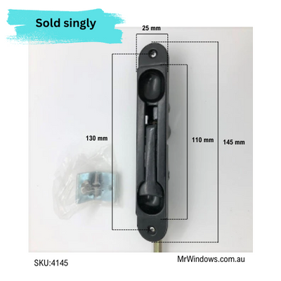 Flush Bolt - Recessed by Knight - sold singly