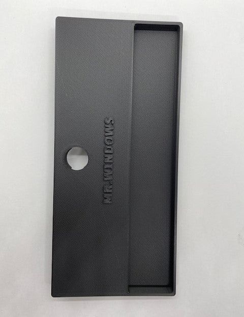 External Sliding Door Handle Low Profile - 3D Printed