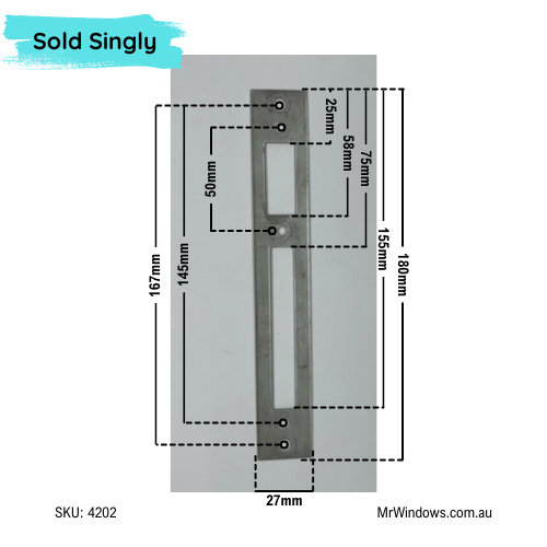 Trend French Door Kits FHS Hardware - sold in component format