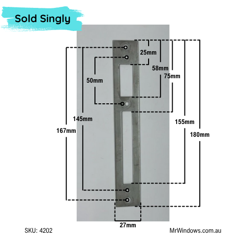 Trend French Door Kits FHS Hardware - sold in component format