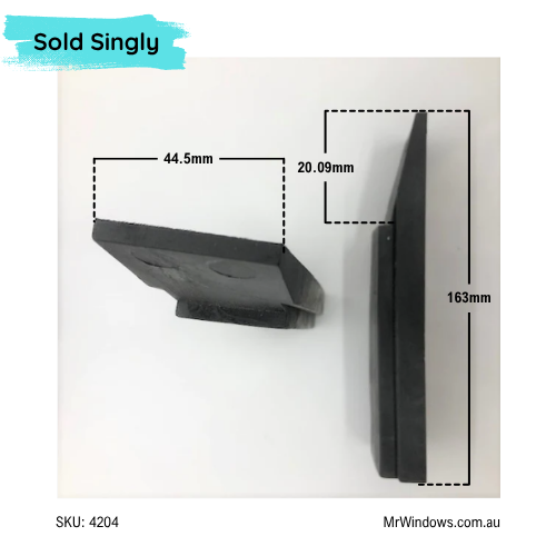BUMP or buffer stop AWS 704 series sliding doors