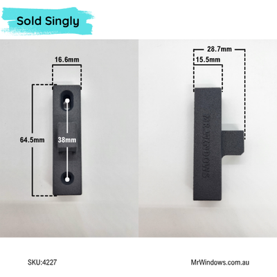 Trend Quantum sliding window hardware - Sold as components