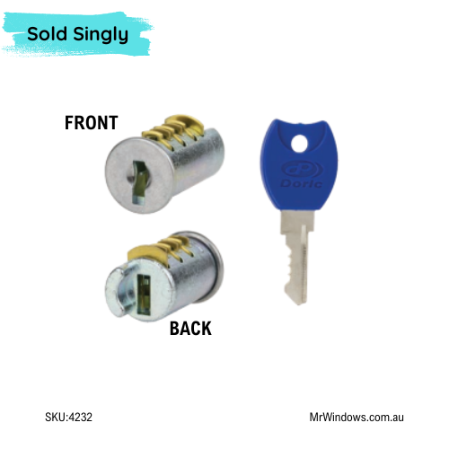 DORIC DS123 Window Lock 5 DISC Cylinder