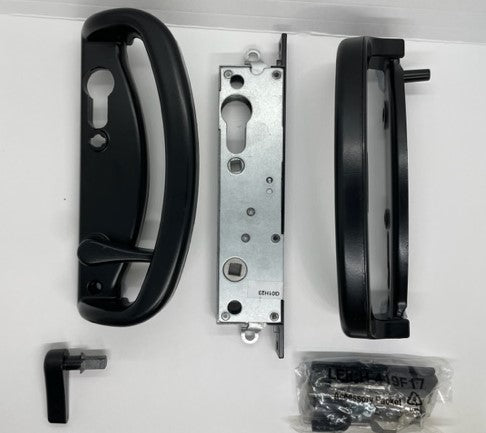 Sliding door lock - using Leichhardt lock body + furniture