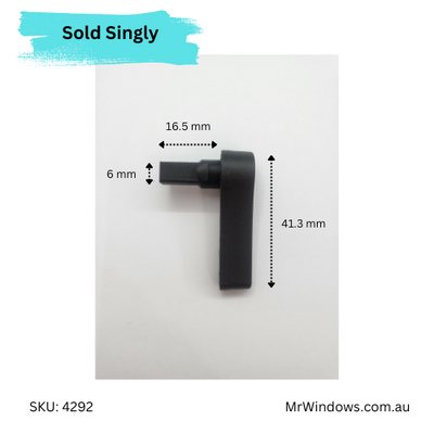 Extended snib for Leichhardt - suits Bradnams wider extrusion