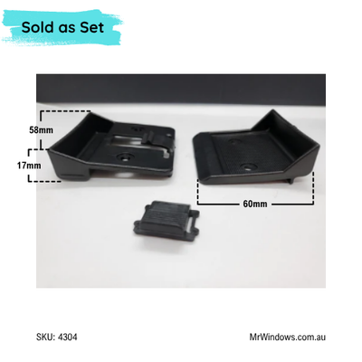 Bradnams Fly Handle - back to back