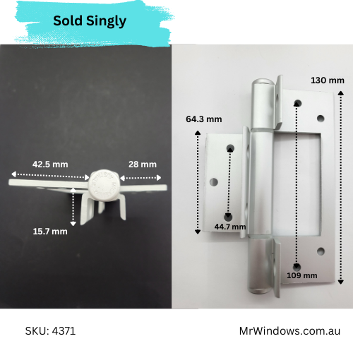 McCallum Heavy Duty Interfold Hinge 4 Series