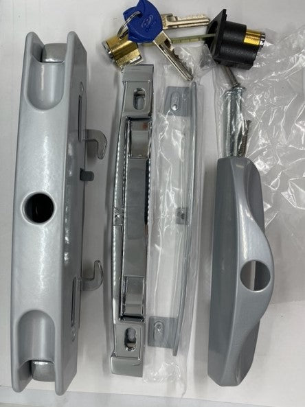 DS3010 Sliding Door Deadlock - ANDO/ CAREY -silver