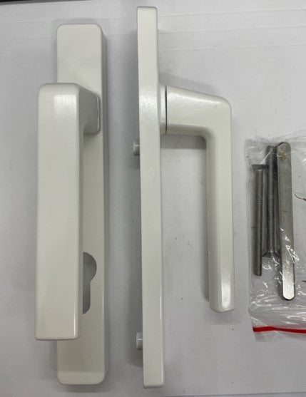 Kin Long Operable Lever Furniture only - lever handles - WHITE - Suits Kinlong – Mr Windows AU