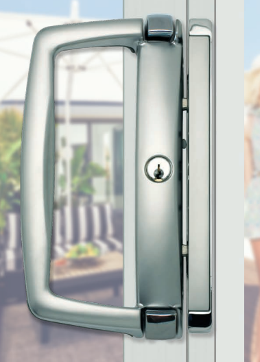 Sliding door lock - Timbarra -  surface mounted - Trend FHS replacement