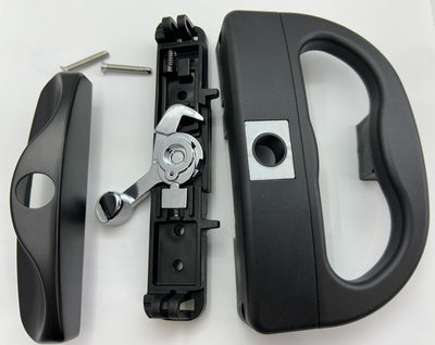 Sliding door lock DS970 - Dowell - Black - LIMITED STOCK & OPTIONS
