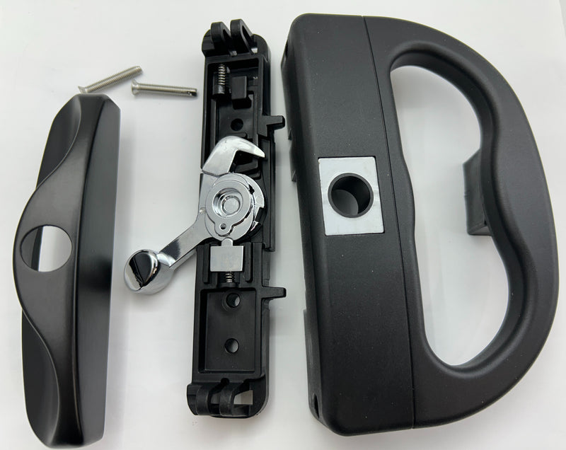 Sliding door lock DS970 - Dowell - Black - LIMITED STOCK & OPTIONS