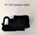 BORAL KM 9000 series double hung feet, double hung guides, double hung boots