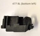 BORAL KM 9000 series double hung feet, double hung guides, double hung boots