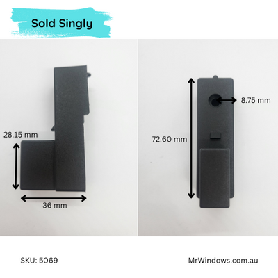 Double hung  Bradnams- Sash stop base mount- Sold singly