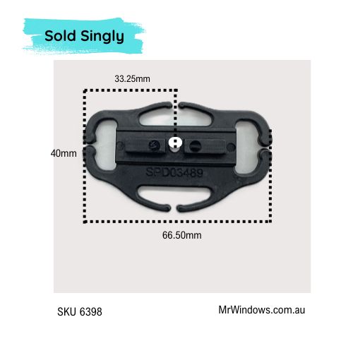 Head Guide / Bumper for wardrobe Sold Singly