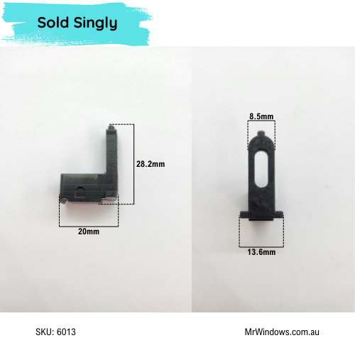 Window skid block - 3D printed- Sold singly