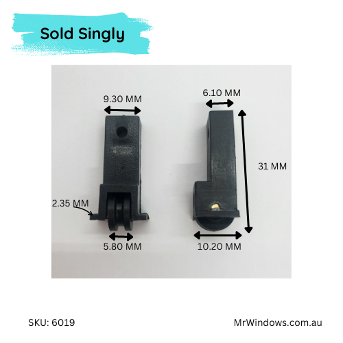 Window rollers - suits Bradnams, Wideline  Windows - Sold singly