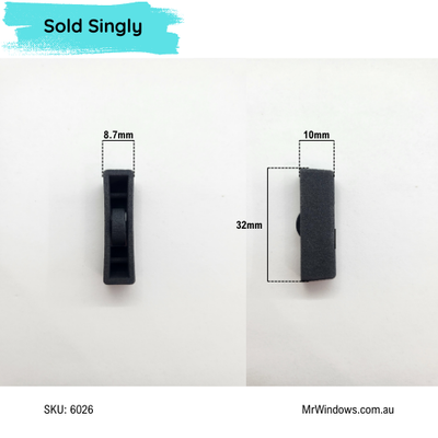 Window rollers - suits Clearview, Dowell Windows - 3D printed - Sold singly