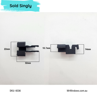Window carriage ONLY - suits Connelly windows - 3D printed