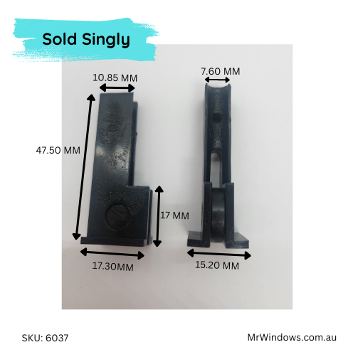 Window rollers - suit CTL, G James 165, Alumalite- Sold singly