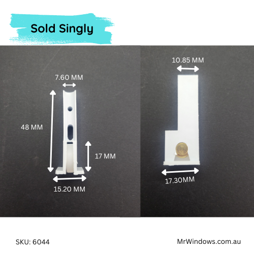 Window roller - suits CTL, G James windows (Brass Pin) - Sold singly