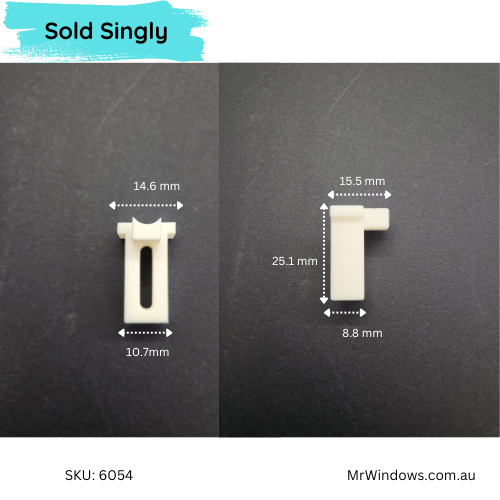 Window skid block - suits Kenway aluminium windows - Sold singly