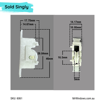 Rollers - suit Robb & Brown, Curtains, Wunderlich windows - Sold singly