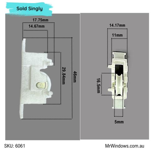 Rollers - suit Robb & Brown, Curtains, Wunderlich windows - Sold singkly