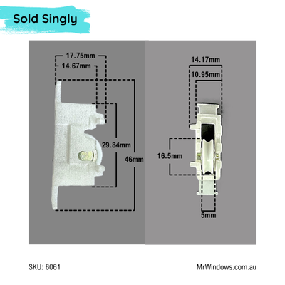 Rollers - suit Robb & Brown, Curtains, Wunderlich windows - Sold singly