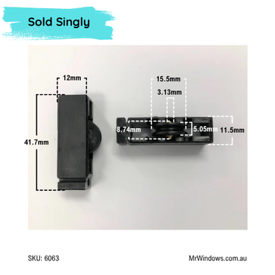 Window rollers - suit Robb & Brown Series 40 - Sold singly