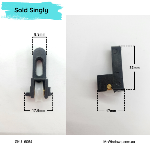 Window Roulons Window rollers - suits Rainbow windows- Sold singly – Mr Windows AU