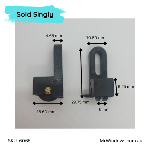 Window rollers - suits Stegbar, Trend, Capral 580 series Window - Sold singly