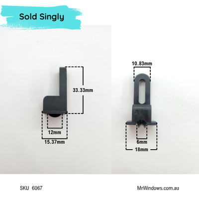 Window rollers - suit Stegbar, Capral residential windows- Sold singly