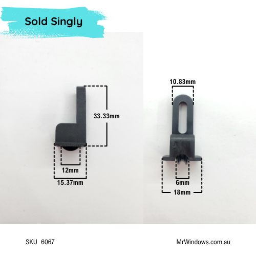 Window rollers - suit Stegbar, Capral residential windows- Sold singly