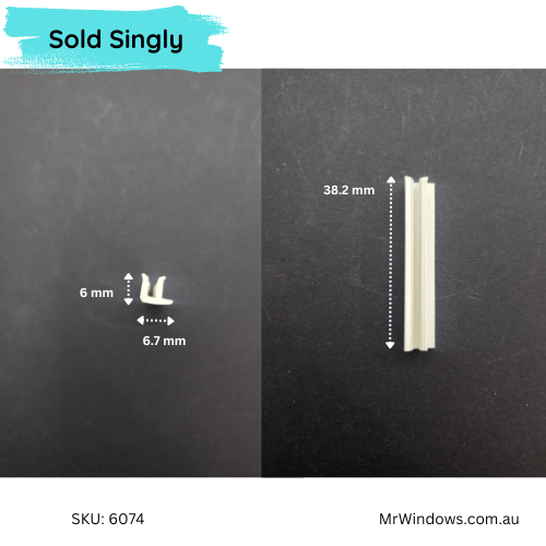 Guide - suits Trimview Door Panel Guide Block