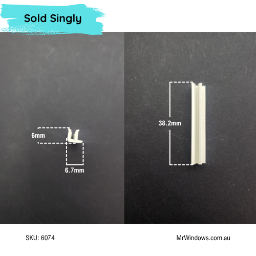 Guide - suits Trimview Door Panel Guide Block
