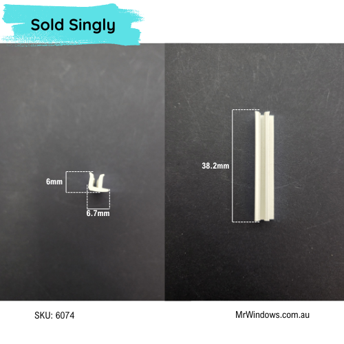 Guide - suits Trimview Door Panel Guide Block