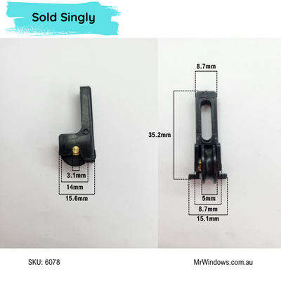 Window roller - suits Versalite, Crestlite windows -  Sold singly