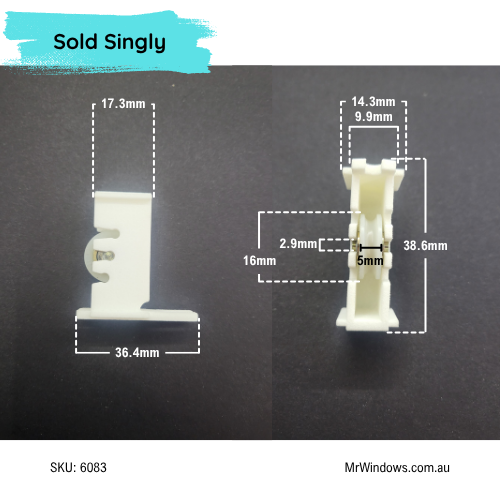 Wunderlich sliding screen door - rollers, guides
