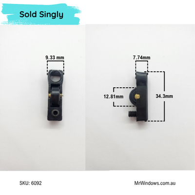 Window rollers - suits Pronger, Crestlite- Sold singly